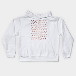 Copper stars Kids Hoodie